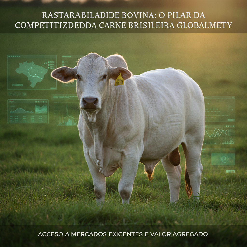 Rastreabilidade Bovina: O Pilar da Competitividade da Carne Brasileira Globalmente