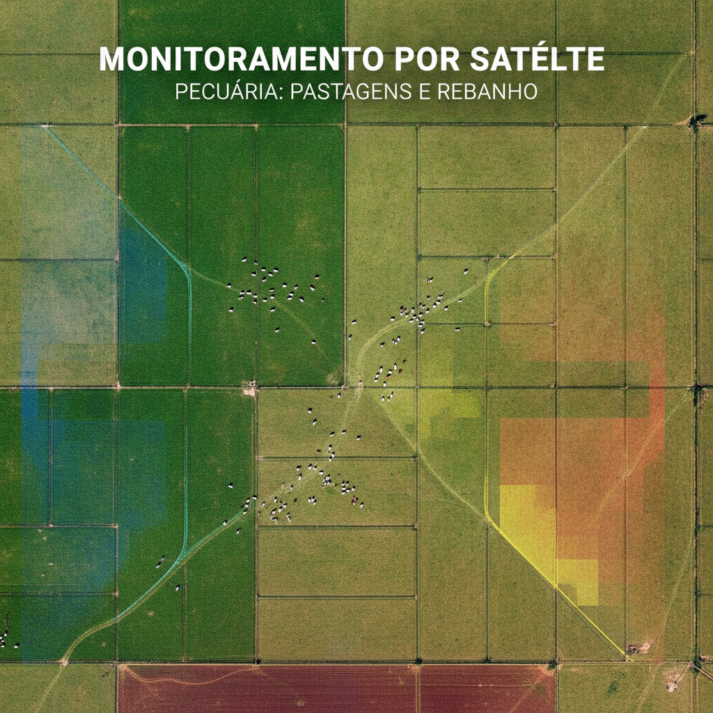 Monitoramento por Satélite na Pecuária: Pastagens e Rebanho