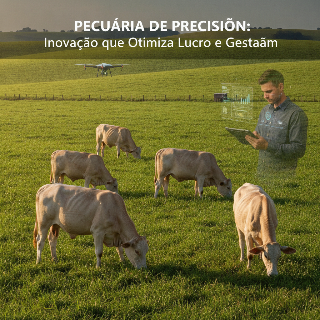 Pecuária de Precisão: Inovação que Otimiza Lucro e Gestão na Fazenda