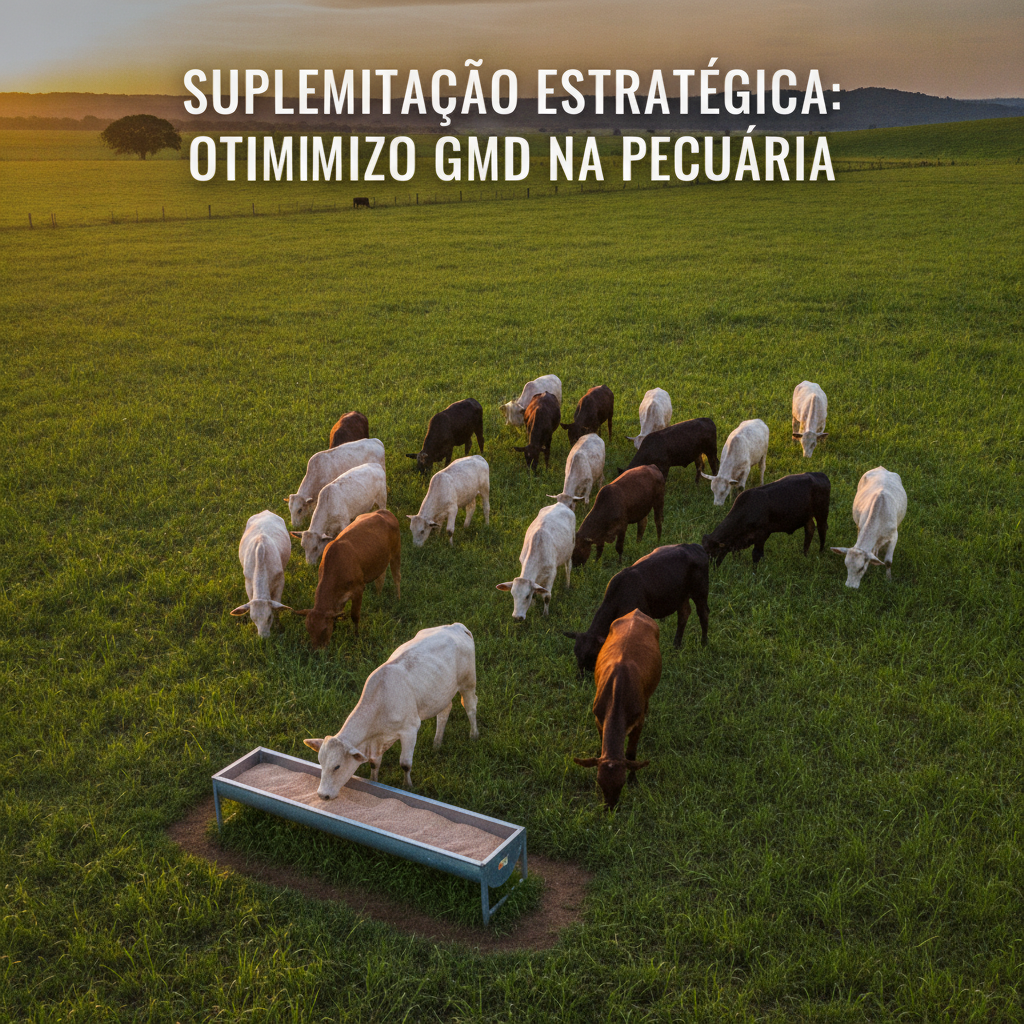 Suplementação Estratégica na Pecuária de Corte: Otimizando GMD