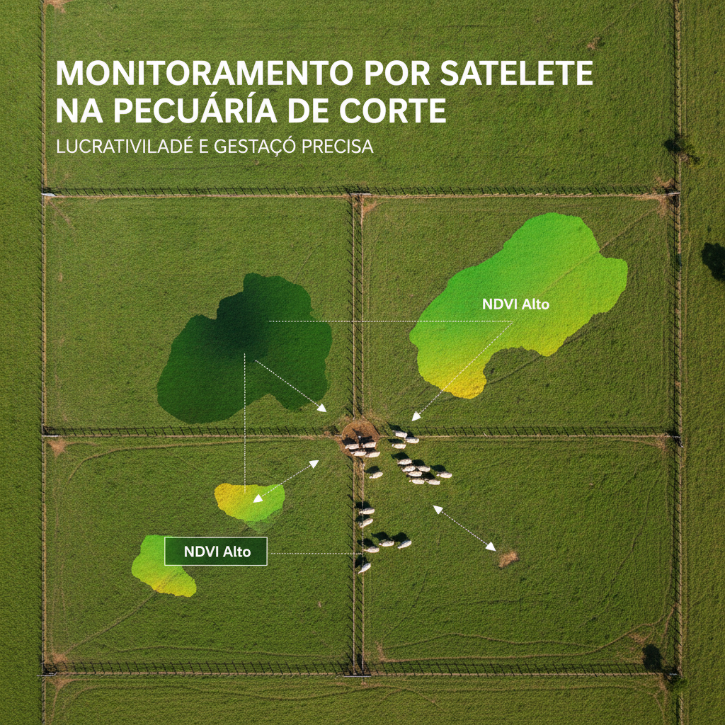 Monitoramento por Satélite na Pecuária de Corte: Lucratividade e Gestão