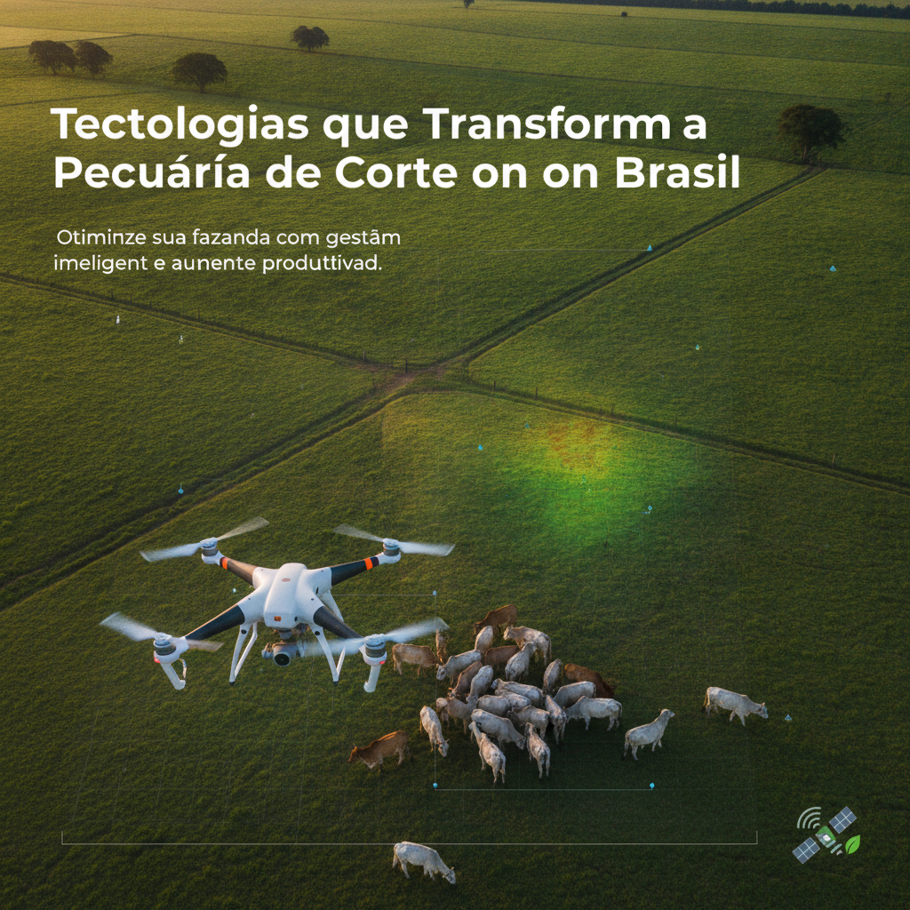 Tecnologias que Transformam a Pecuária de Corte no Brasil