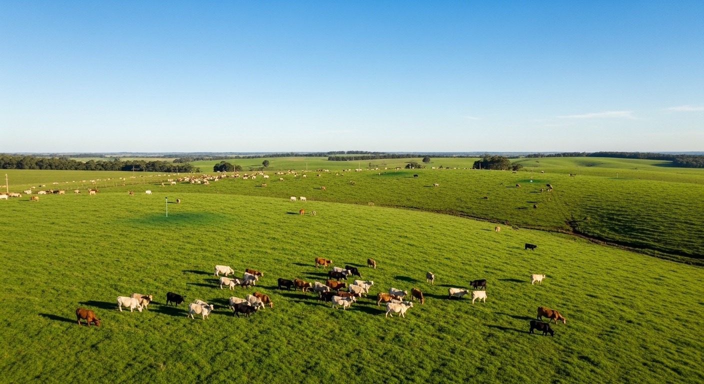 IA e IoT na Pastagem: Otimização que Transforma Pecuária de Corte de Alto Desempenho