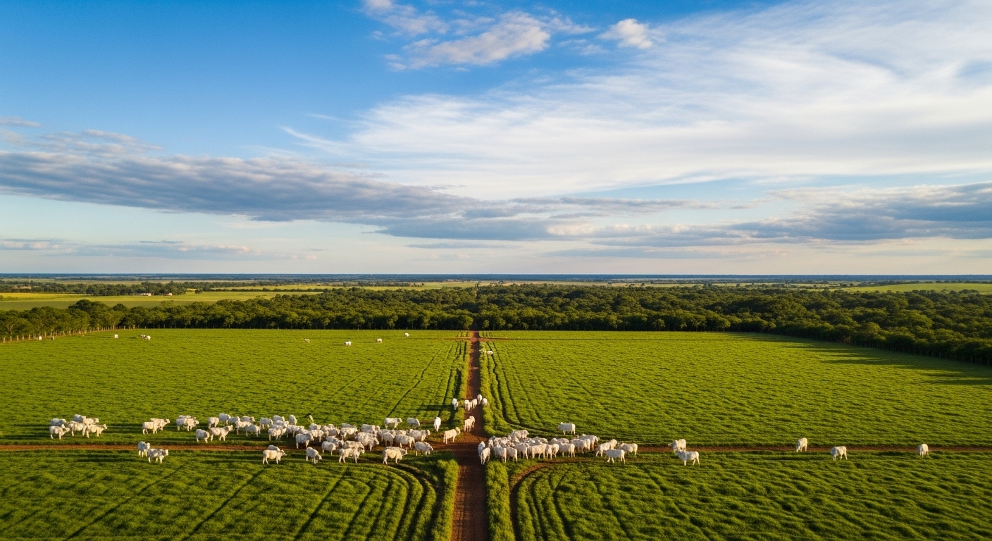 Pecuária de Corte no Brasil: Como o Pastu Transforma a Gestão para o Sucesso Sustentável