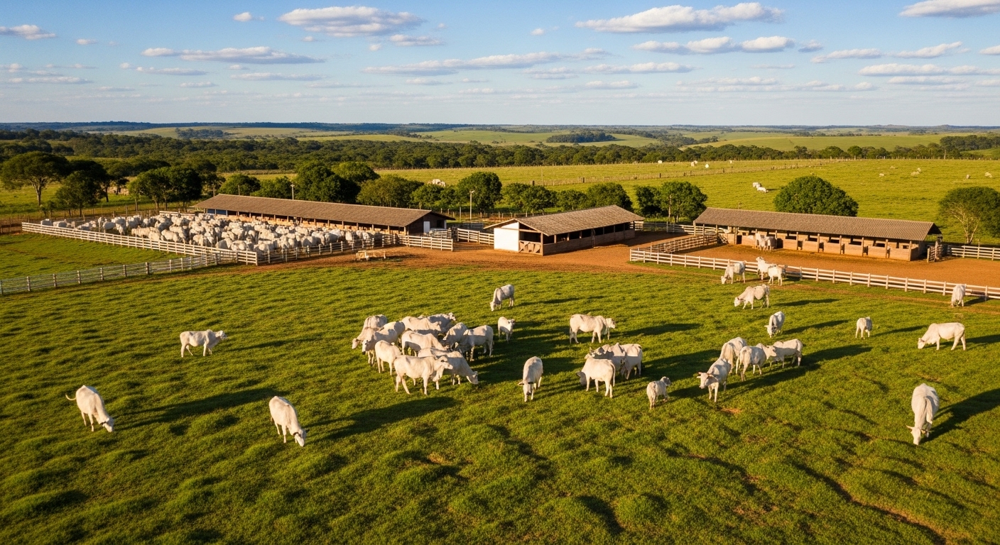 Pecuária de Corte no Brasil: Como Iniciar, Gerenciar e Maximizar Lucros na Era Digital